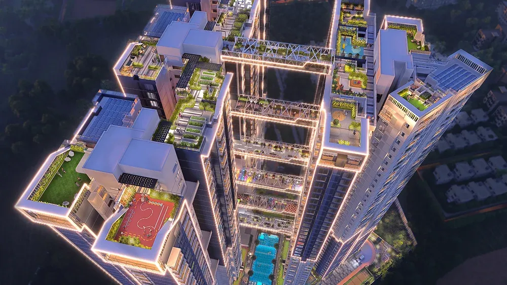 Fortune Primero Seven Sarjapur Floor Plans: 2, 3 and 4 BHK homes.